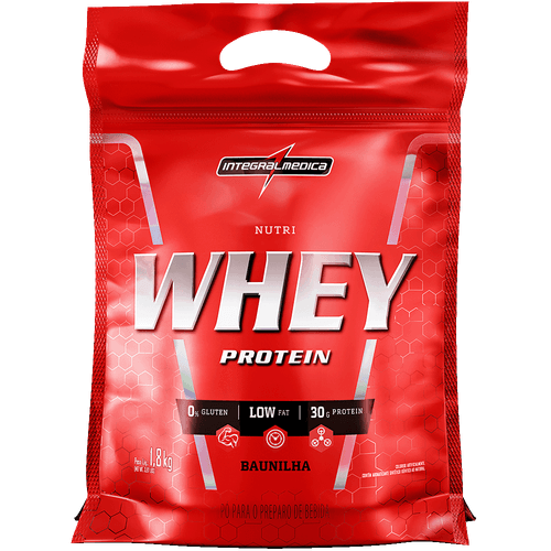 Nutri Whey Protein Baunilha - Pouch 1,8 Kg