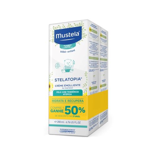 Mustela Stelatopia Kit Com 02 Unidades E Ganhe 50% De Desconto Na 2ª 200ml
