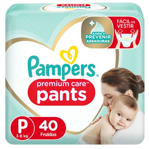 Fralda Pampers Pants Premium Care P 40 Unidades