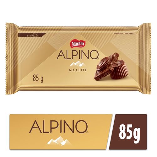 Chocolate Nestlé Alpino Ao Leite 85g