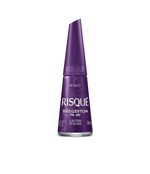 Esmalte Risqué Metálico A Autora Revelada Bridgerton 8ml