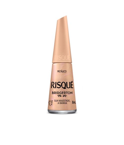 Esmalte Risqué Metálico Sua Majestade A Rainha Bridgerton 8ml