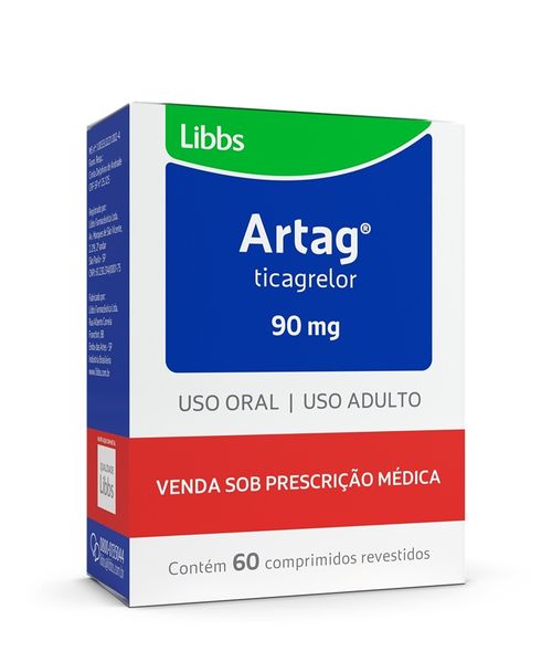 Artag 90mg 60 Comprimidos Revestidos