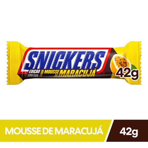 Chocolate Mousse De Maracujá Snickers 42g