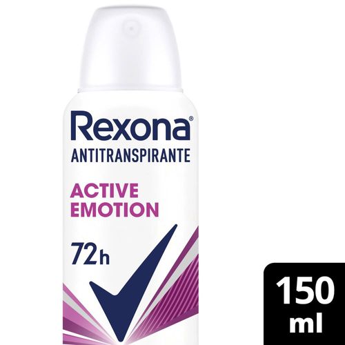 Antitranspirante Rexona Feminino Active Emotion 150 ml