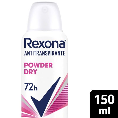 Desodorante Antitranspirante Rexona  Powder Dry 150ml