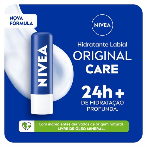 Nivea Hidratante Labial Original Care 4,8g