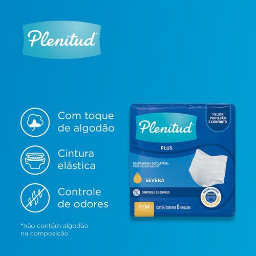 Roupa Intima Plenitud Protect Plus G/xg - 16 Unidades