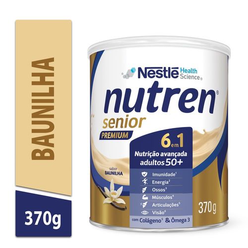 Suplemento Alimentar Nutren Senior Premium Baunilha 370g