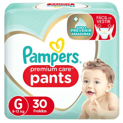 Fralda Pampers Pants Premium Care G 30 Unidades