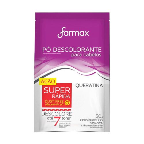 Descolorante Pó Farmax 50g Queratina (DMS4155cópia)