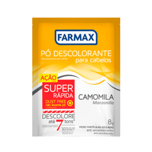Descolorante Pó Farmax 50g Camomila