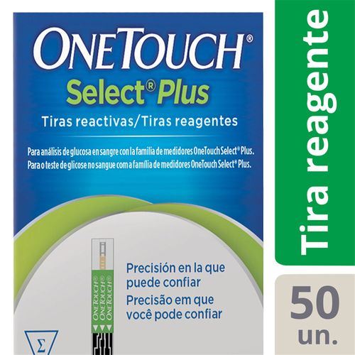 Fita Onetouch Select Plus Com 50 Unidades