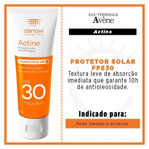 Actine Protetor Solar FPS 30 Darrow - 40g