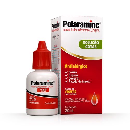 Polaramine Gotas Com 20ml