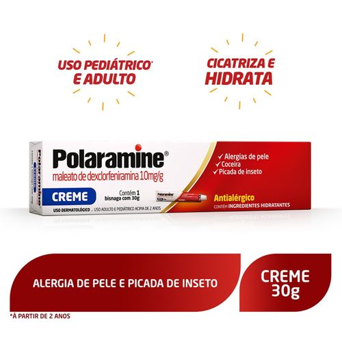 Polaramine Creme 30g Novo