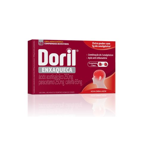 Doril Enxaqueca 18 Comprimidos