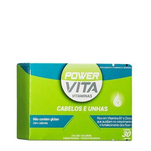 Power Vita nutrição Capilar 30 cápsulas