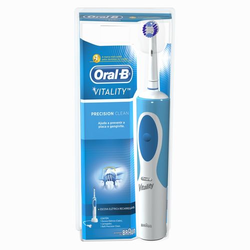 Escova dental Elétrica oral-B Vitality  Precision Clean 110v com 1 unidade