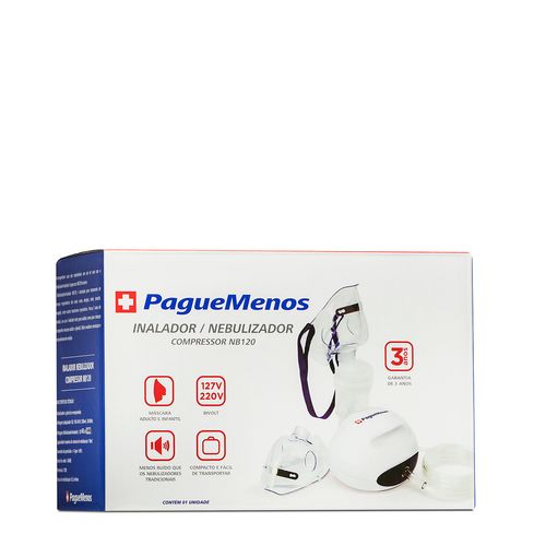 Nebulizador Pague Menos  inalador Nb120