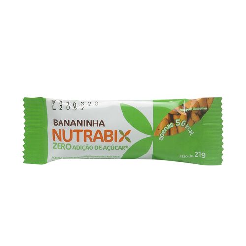 Nutrabix bananinha zero Açúcar 21g