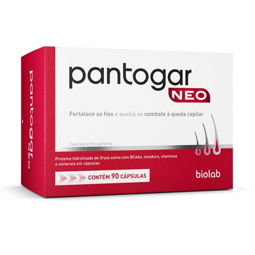 Suplemento Alimentar Pantogar Neo 90 Capsulas