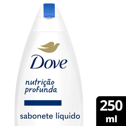 Sabonete líquido dove Nutrição profunda 250ml