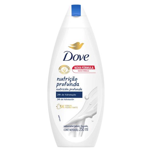 Sabonete líquido dove Nutrição profunda 250ml