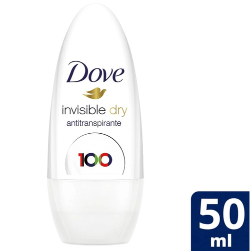 Desodorante Dove invisible dry roll On 50ml