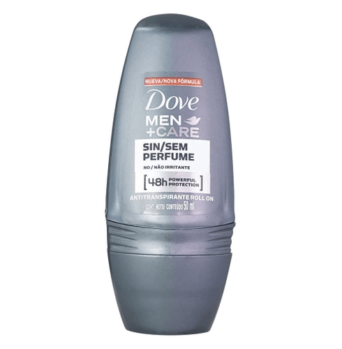 Desodorante Dove Men Sem Perfume Roll On 50ml