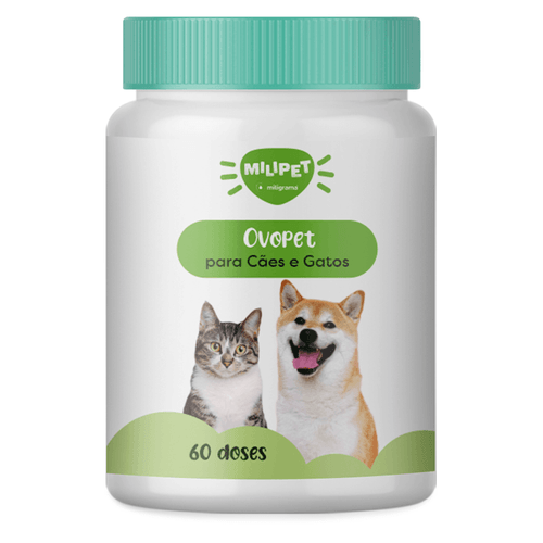 Ovopet para cães e gatos  de 3 a 4Kg 60 doses