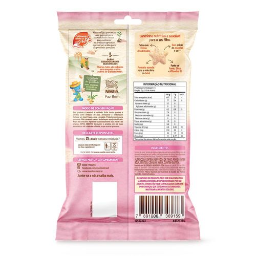 Mucilon Snack Meu Primeiro Lanchinho Morango E Banana 35g