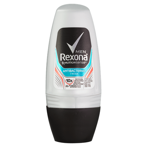 Desodorante Rexona Antibacterial Fresh Men Rollon 50ml