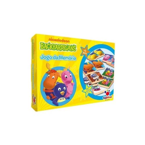 Brinquedo Jogo memória backyardigans