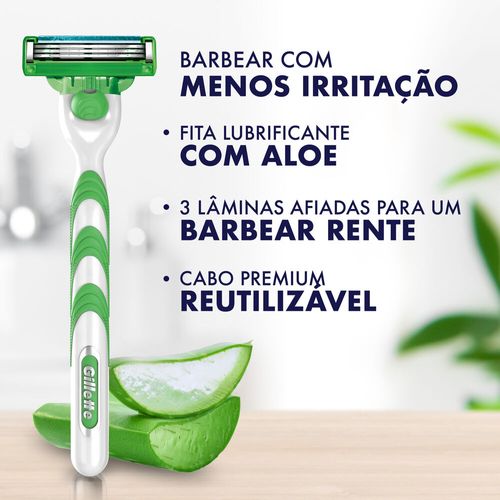 Carga Gillette  Mach3 Sensitive Preço Especial