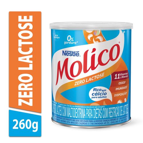 Leite Molico zero Lactose 260g