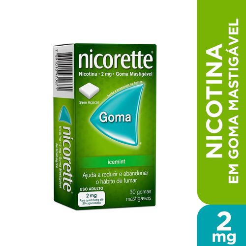 Nicorette Icemint 2mg 30 Unidades