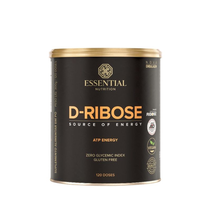 Pré-Treino D-Ribose - 300g - Essential Nutrition