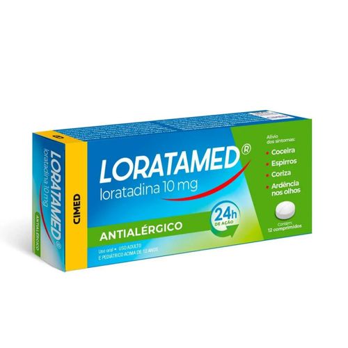 Loratamed 10mg 12 Comprimidos