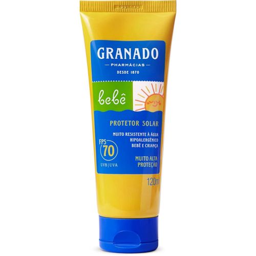 Protetor Solar Granado Bebê FPS70 120ml