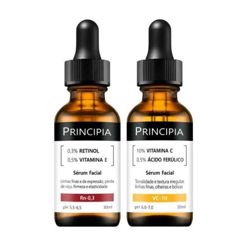 Kit Principia Vitamina C + Retinol