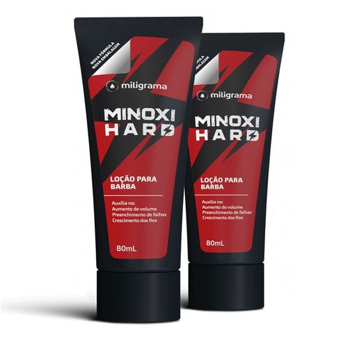 Kit Promocional 2 Minoxihard® Loção Barba 80ml