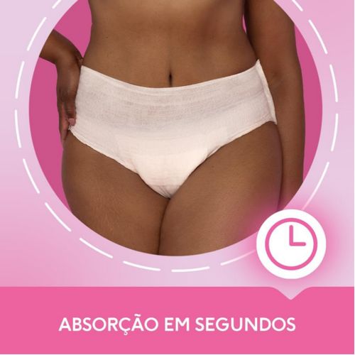 Roupa Íntima Plenitud Femme Incontinência P/M 16 Unidades