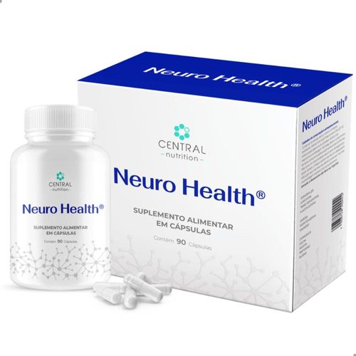 Neuro Health - Saúde Cerebral - 90 Cápsulas - Central Nutrition