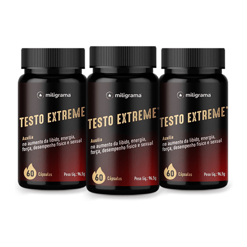 Kit 3 Testo Extreme