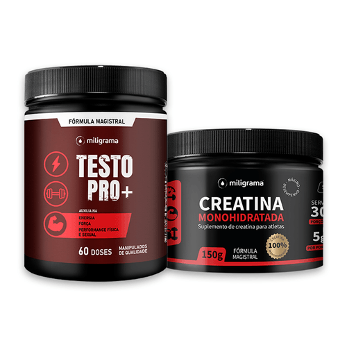 Testo Pro+ + Creatina 150g