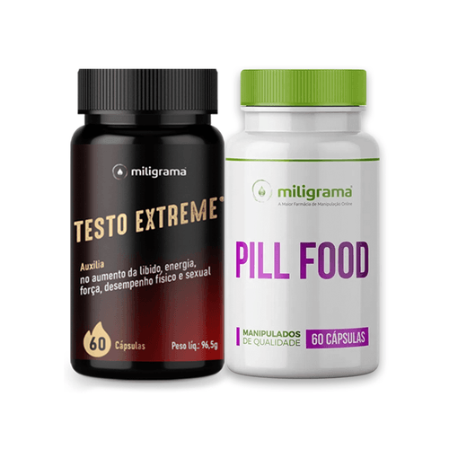 Testo Extreme + Pill Food