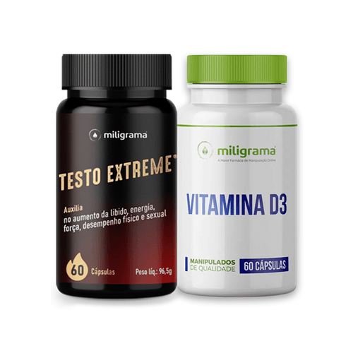 Testo Extreme + Vitamina D3