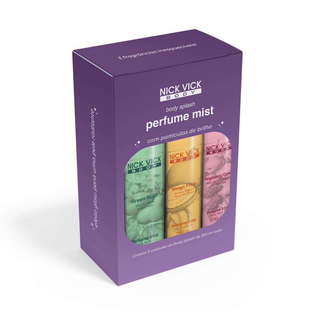 Kit Perfume Mist Body Splash - Nick Vick Body