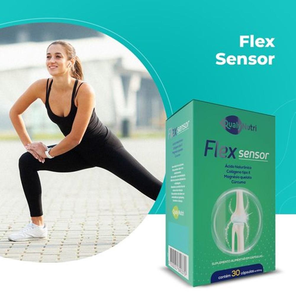 Encontraproduto.com.br - Qualynutri Flex Sensor 500mg - 30 Cápsulas